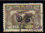 1931 Australia 6d ('OS' overprint) S000001